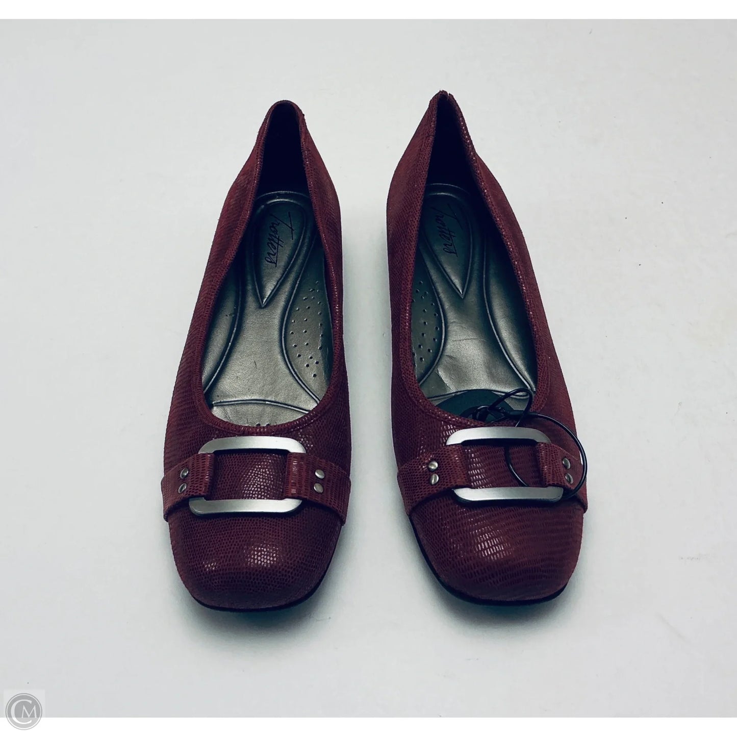 Shoes Flats By Clothes Mentor In Red, Size: 9.5