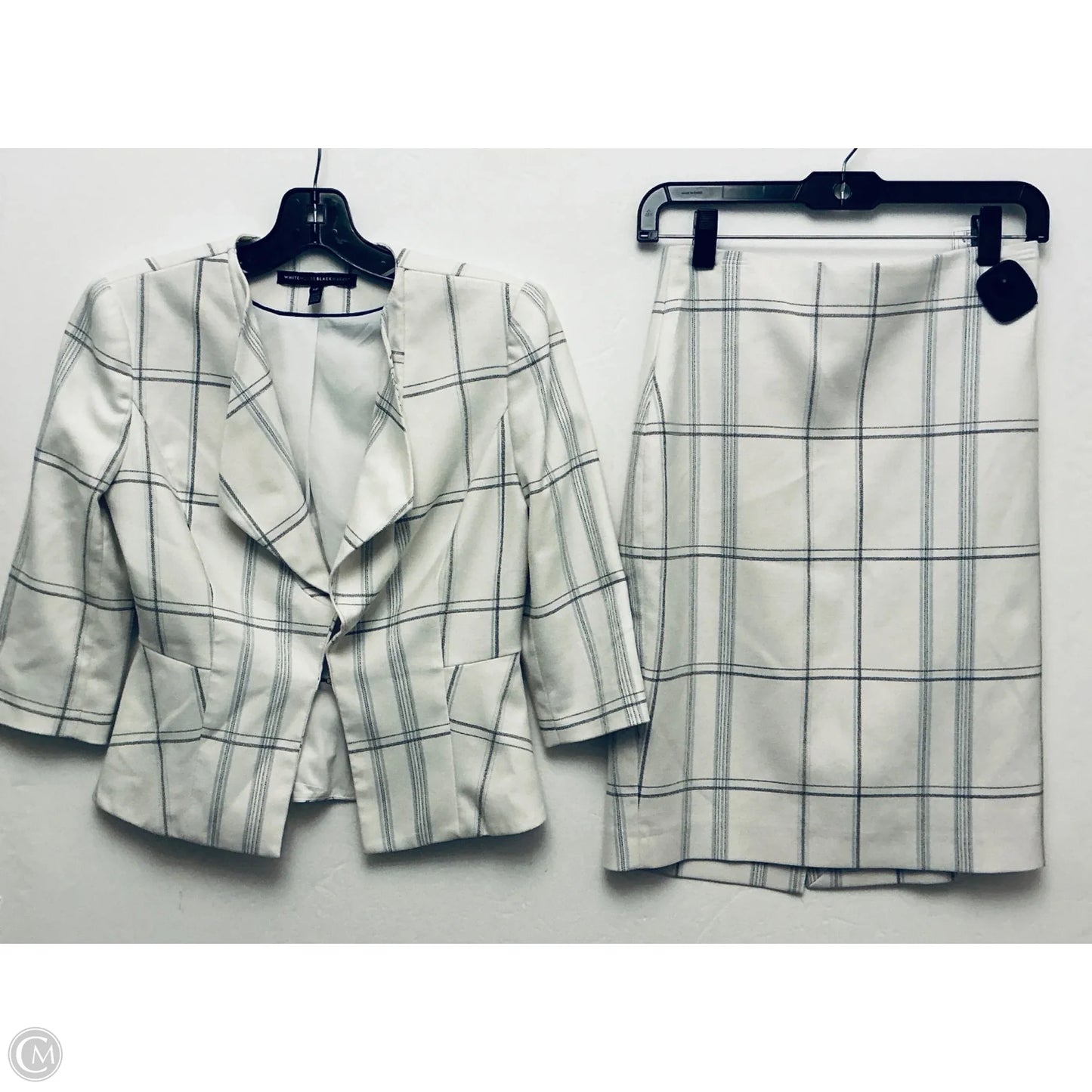 Skirt Set 2pc By White House Black Market In Striped Pattern, Size: 2p