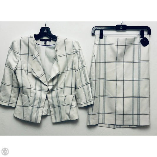 Skirt Set 2pc By White House Black Market In Striped Pattern, Size: 2p