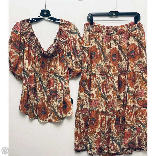 Skirt Set 2pc By Jessica Simpson In Multi-colored, Size: 3x