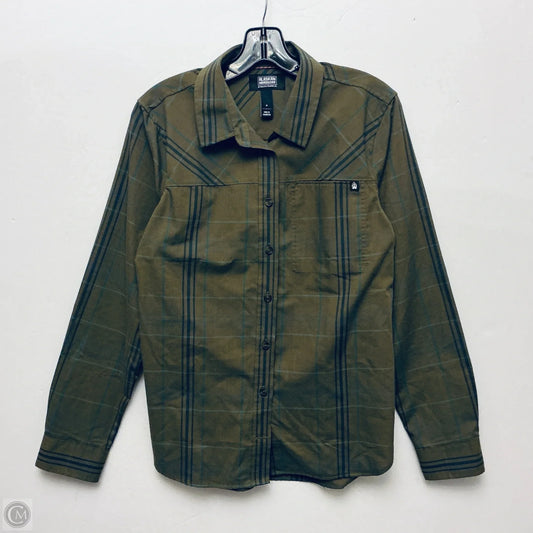 Top Long Sleeve By Duluth Trading In Green, Size: M