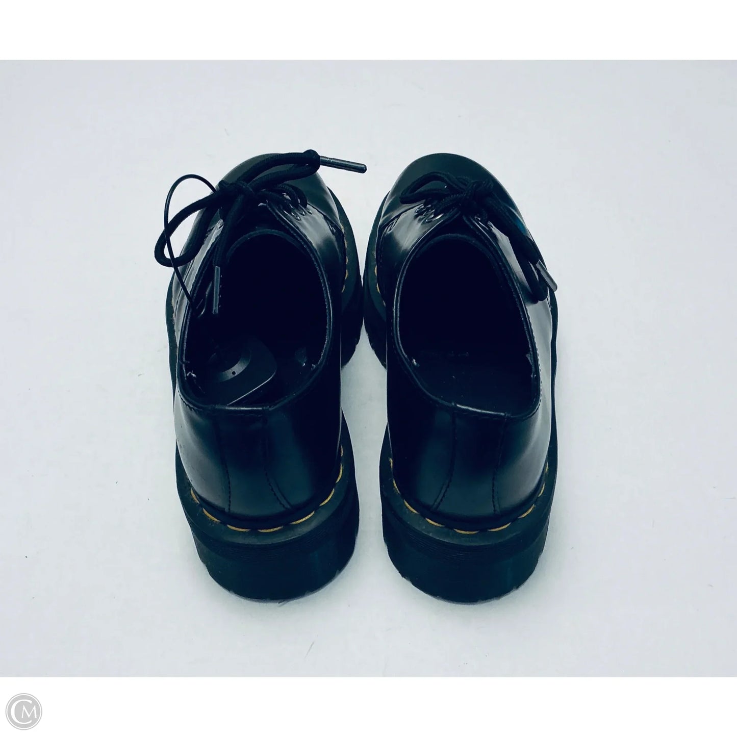 Shoes Heels Platform By Dr Martens In Black, Size: 8