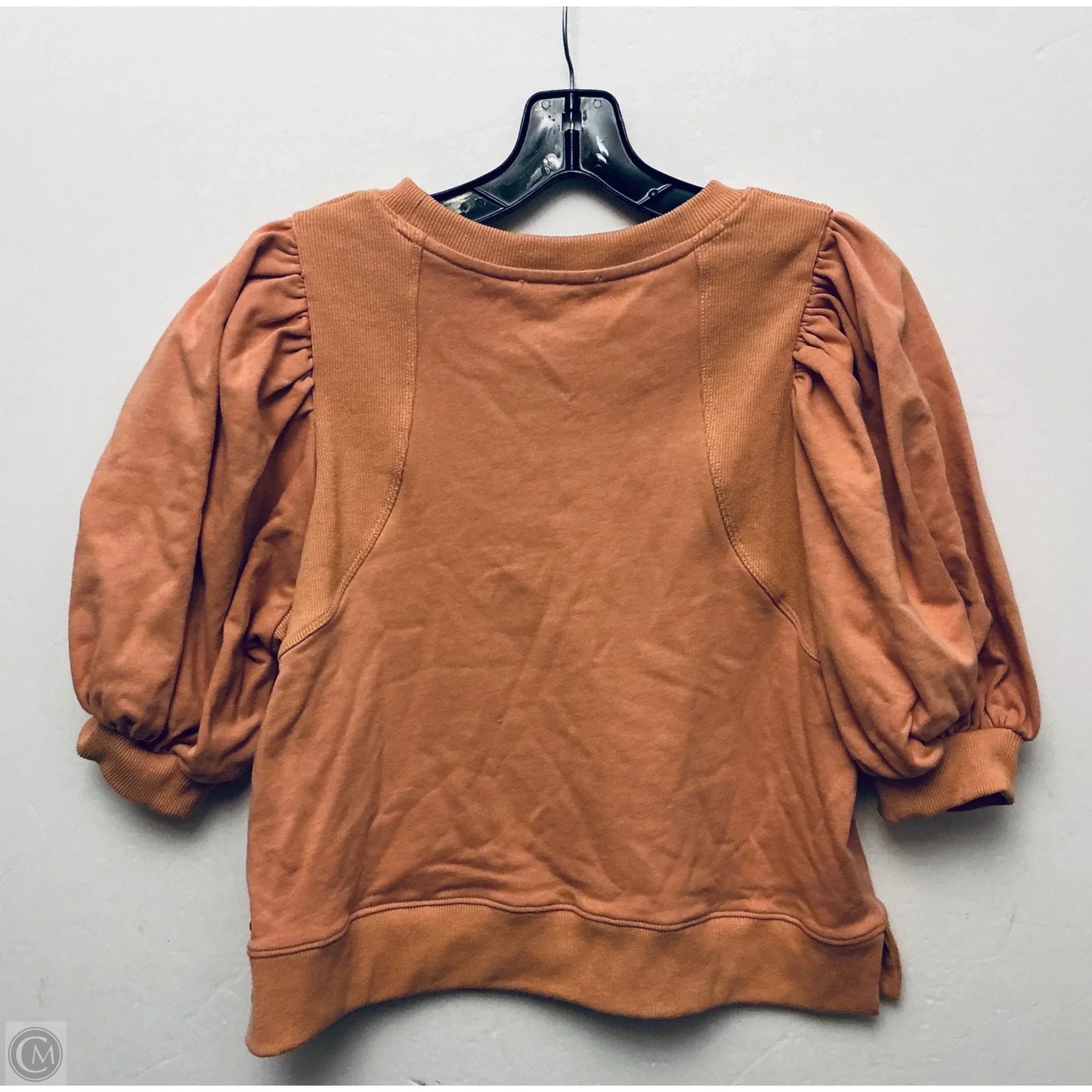 Top Short Sleeve By Illa Illa In Orange, Size: M
