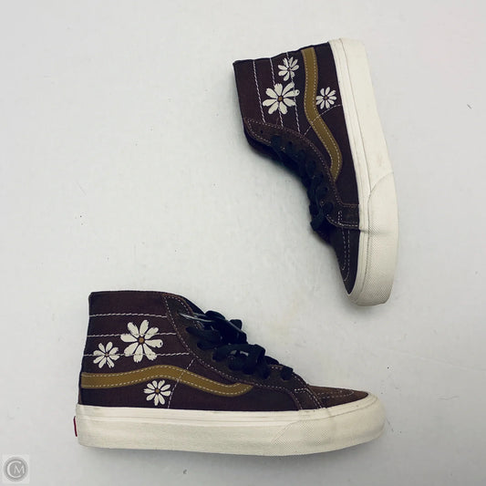 Shoes Sneakers By Vans In Brown, Size: 6