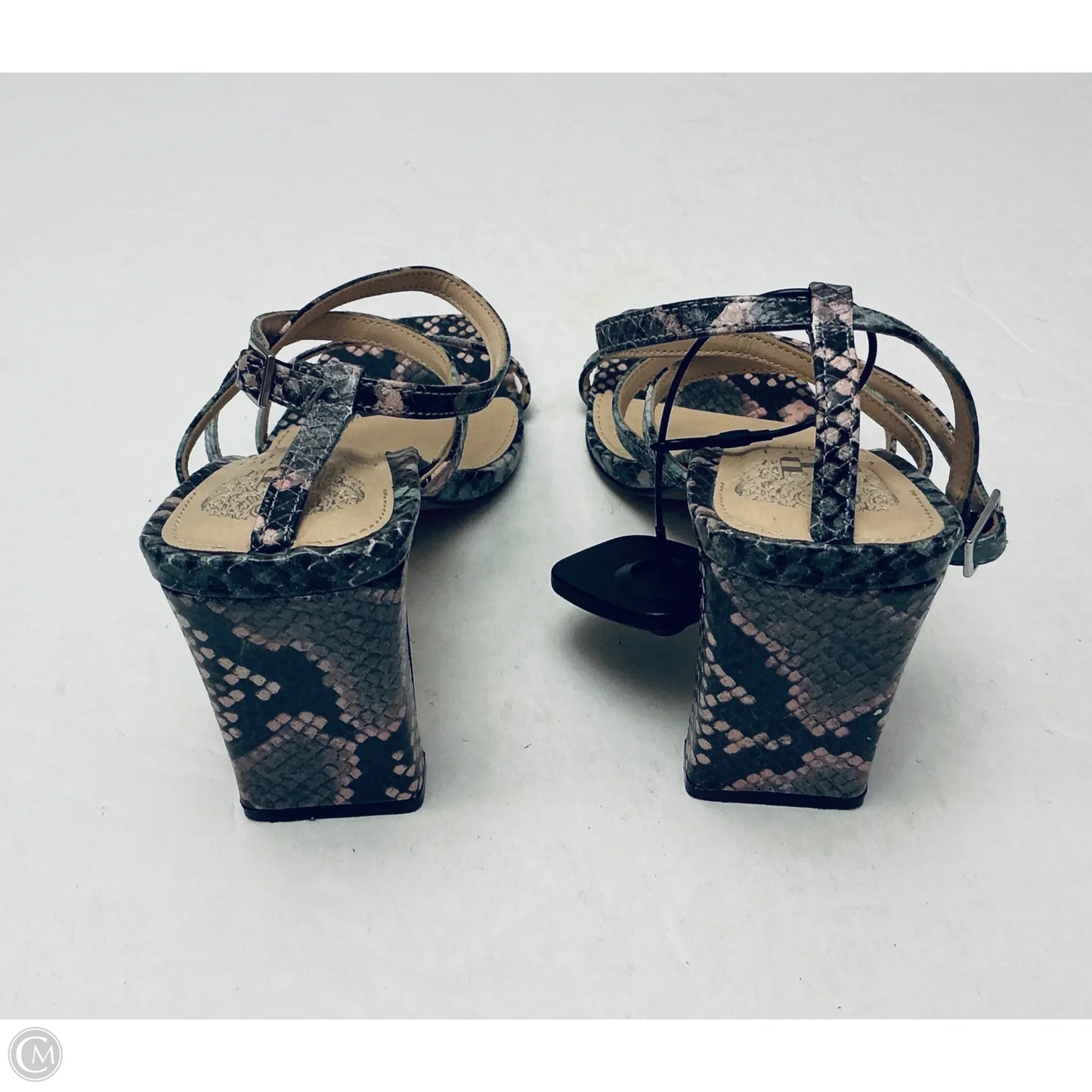 Shoes Heels Block By Vince Camuto In Snakeskin Print, Size: 7
