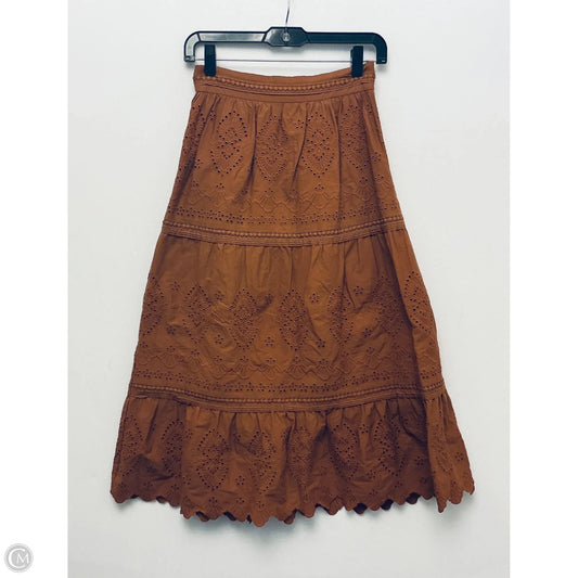 Skirt Designer By Jason Wu In Brown, Size: Xs