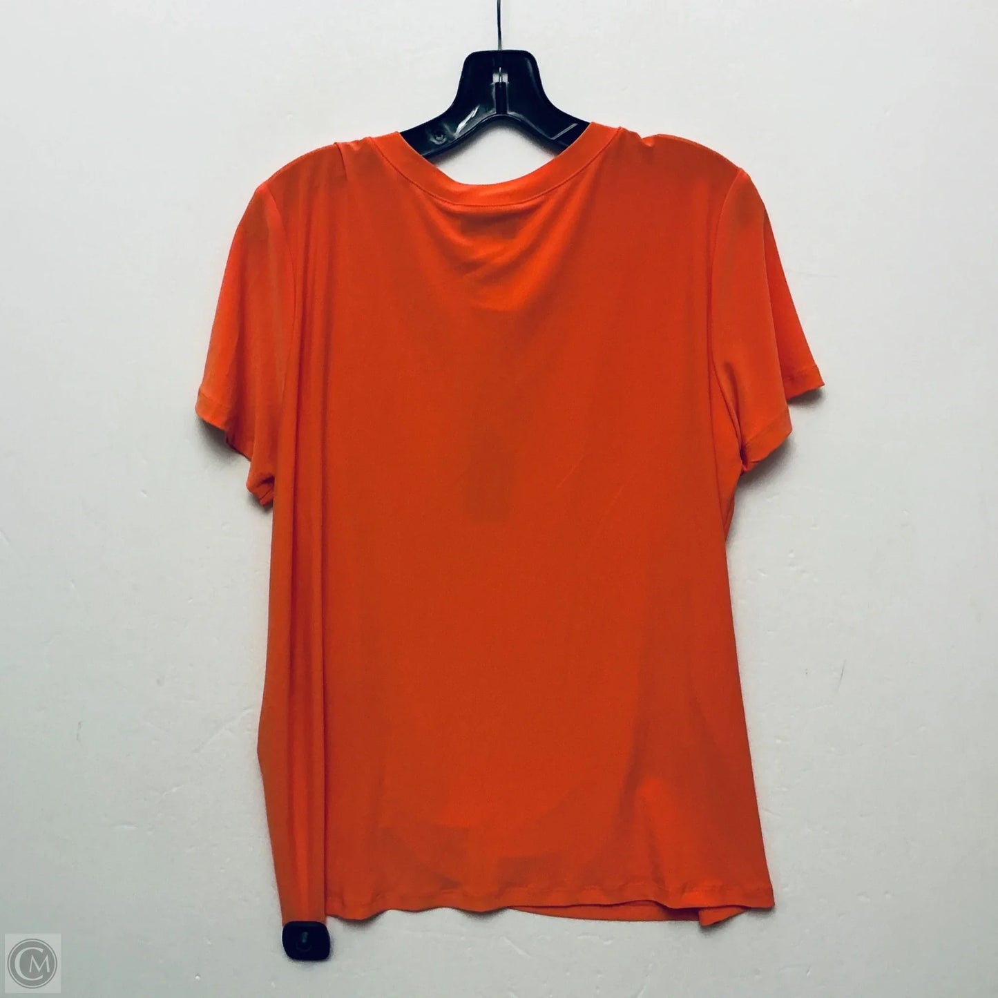 Top Short Sleeve By Joseph Ribkoff In Orange, Size: L