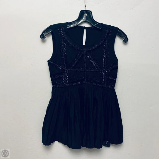 Top Sleeveless By Clothes Mentor In Black, Size: Xxsp