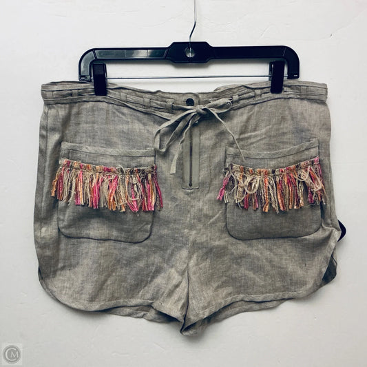 Shorts Designer By Diane Von Furstenberg In Tan, Size: 6