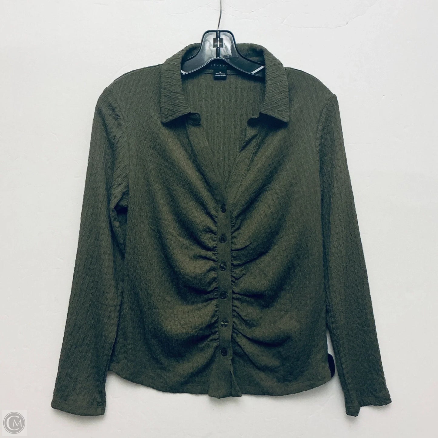 Top Long Sleeve By Sanctuary In Green, Size: M