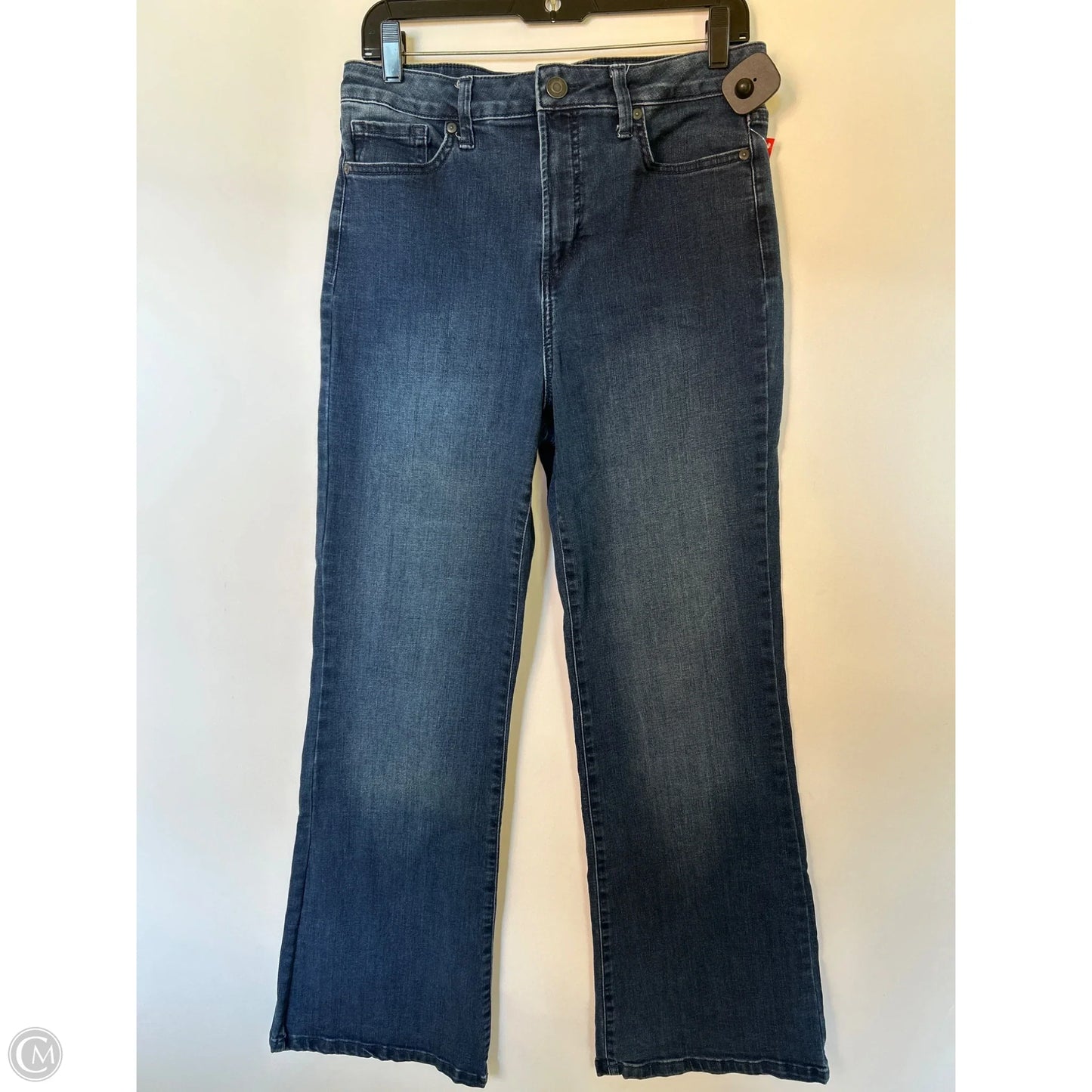 Jeans Flared By Lc Lauren Conrad In Blue Denim, Size: 12