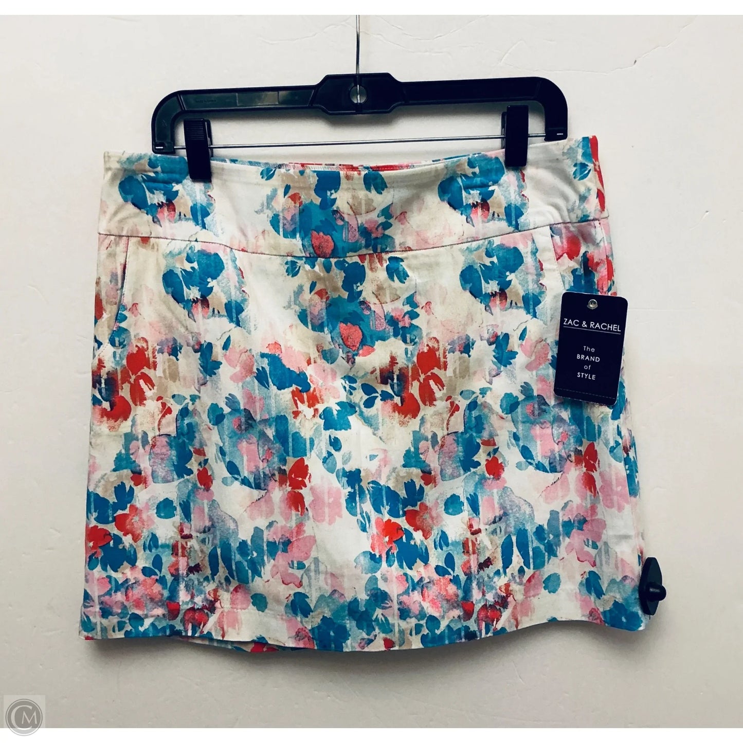 Skort By Zac And Rachel In Floral Print, Size: L