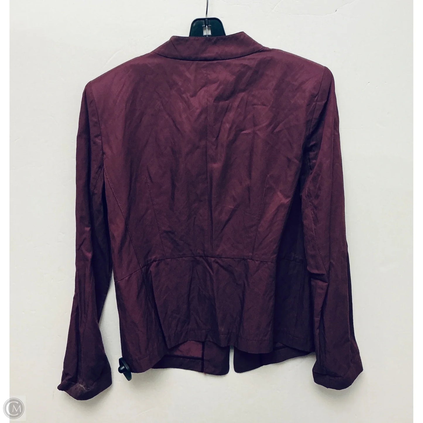 Jacket Designer By Lafayette 148 In Purple, Size: 12