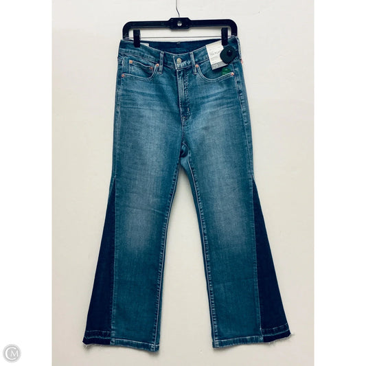 Jeans Flared By Gap In Blue Denim, Size: 8p