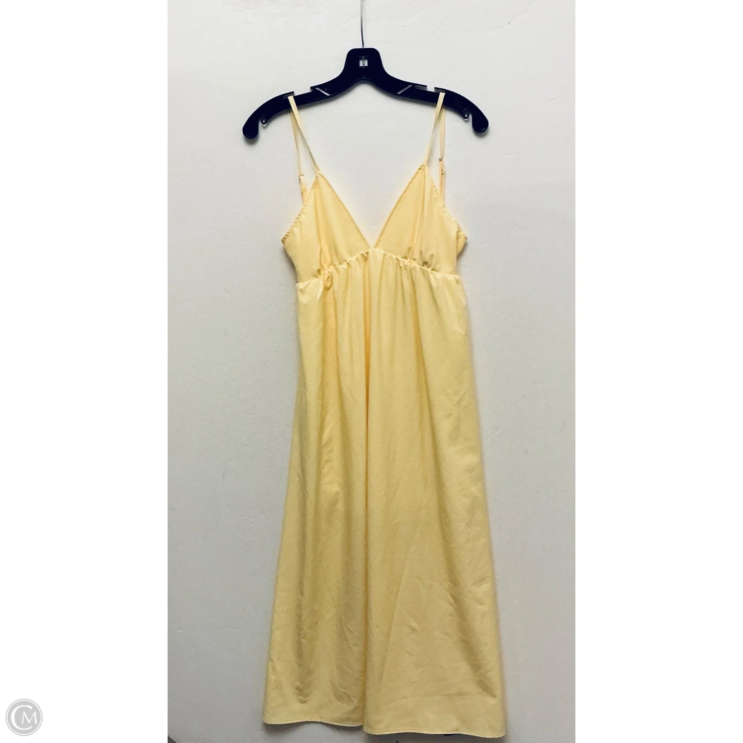 Dress Casual Maxi By Shein In Yellow, Size: S