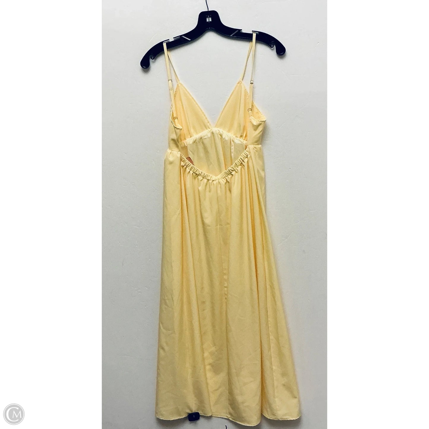 Dress Casual Maxi By Shein In Yellow, Size: S