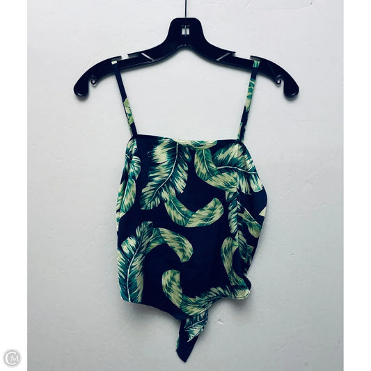 Top Sleeveless By Clothes Mentor In Blue & Green, Size: S