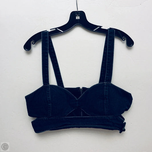 Top Sleeveless By Afrm In Blue Denim, Size: L