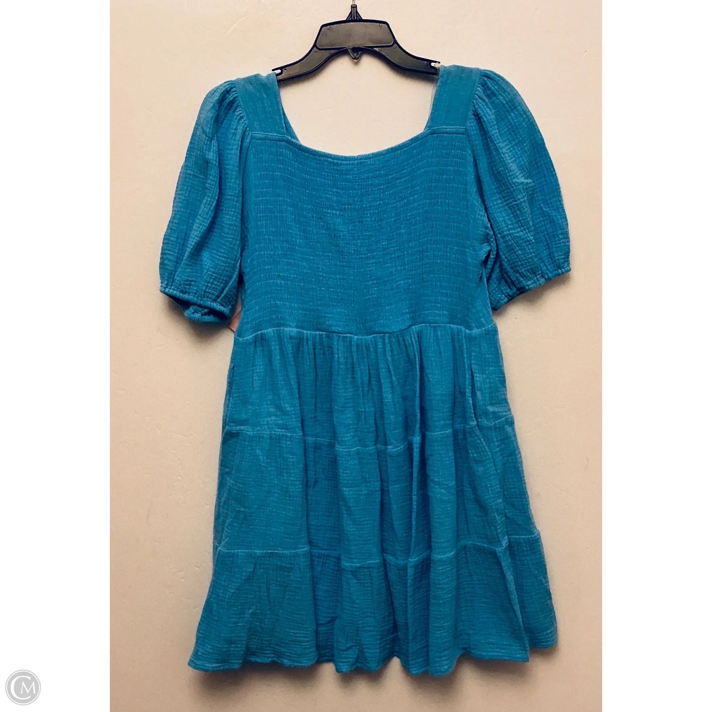 Dress Casual Midi By Clothes Mentor In Blue, Size: M