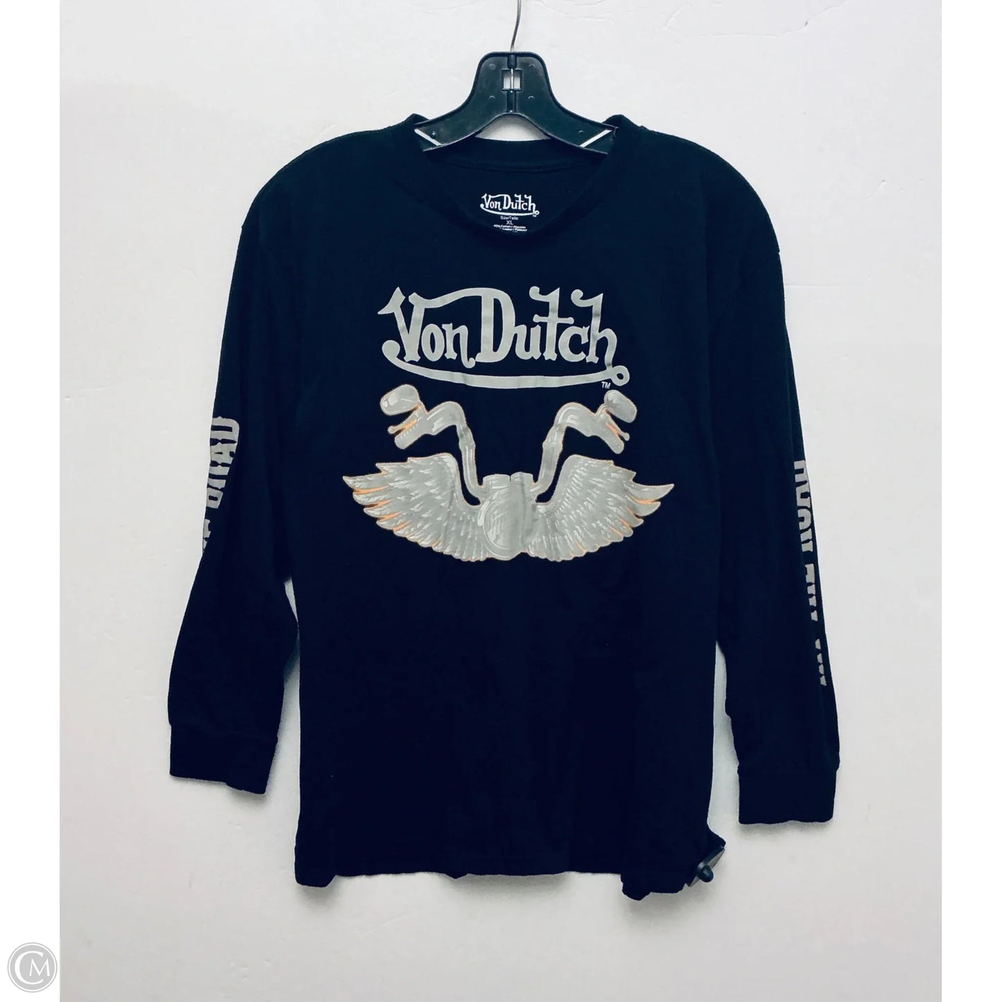 Top Long Sleeve By Clothes Mentor In Black, Size: Xl