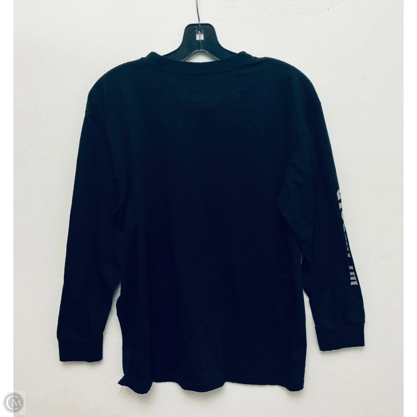 Top Long Sleeve By Clothes Mentor In Black, Size: Xl