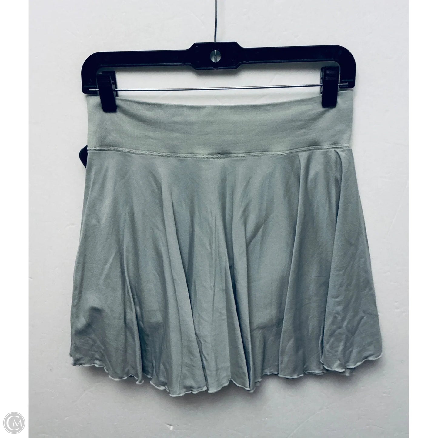 Athletic Skort By Oqq In Green, Size: Xl