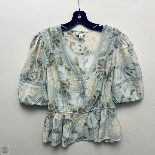 Top Short Sleeve By Ana In Blue, Size: M