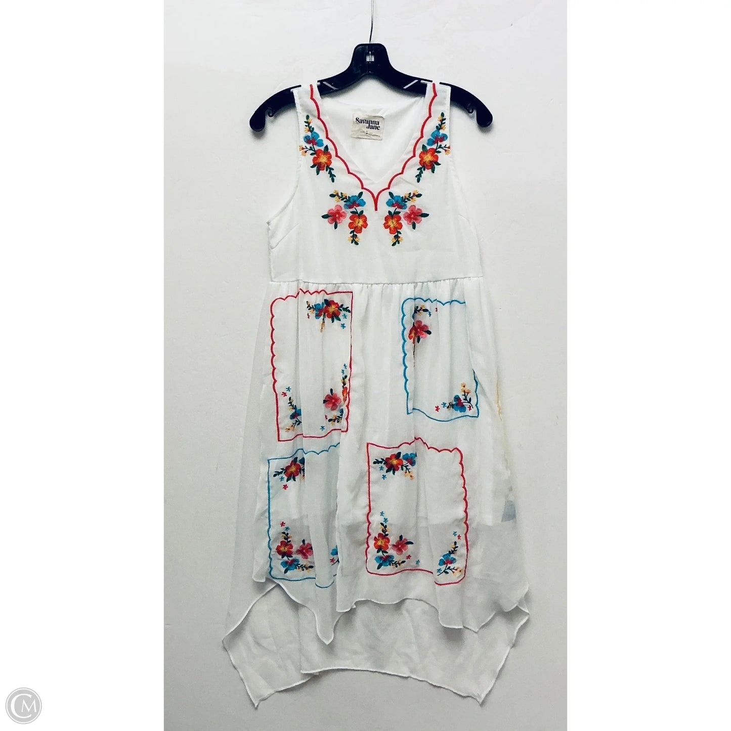 Dress Casual Midi By Savanna Jane In White, Size: S