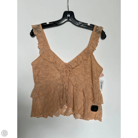 Tank Top By Old Navy In Peach, Size: M