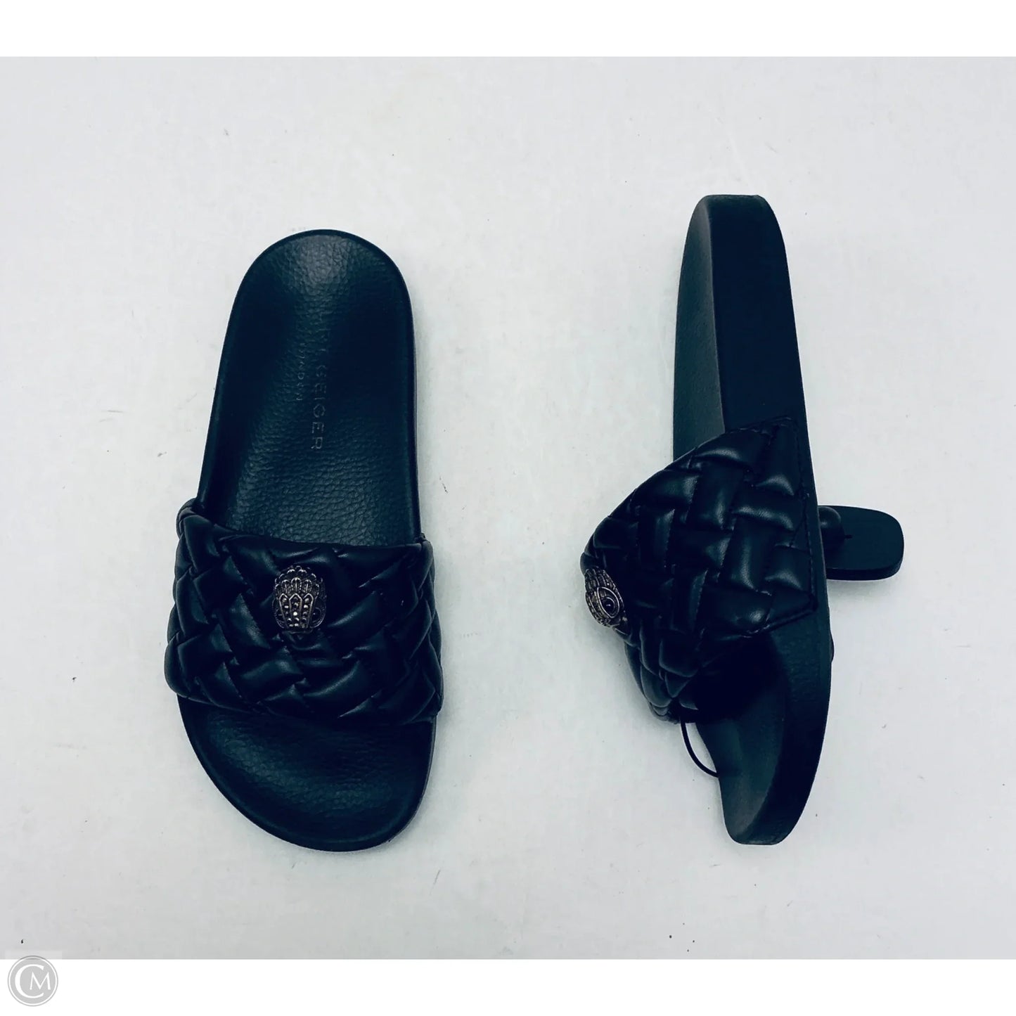 Sandals Designer By Kurt Geiger In Black, Size: 7