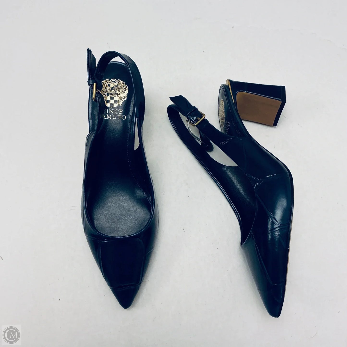 Shoes Heels Block By Vince Camuto In Navy, Size: 10