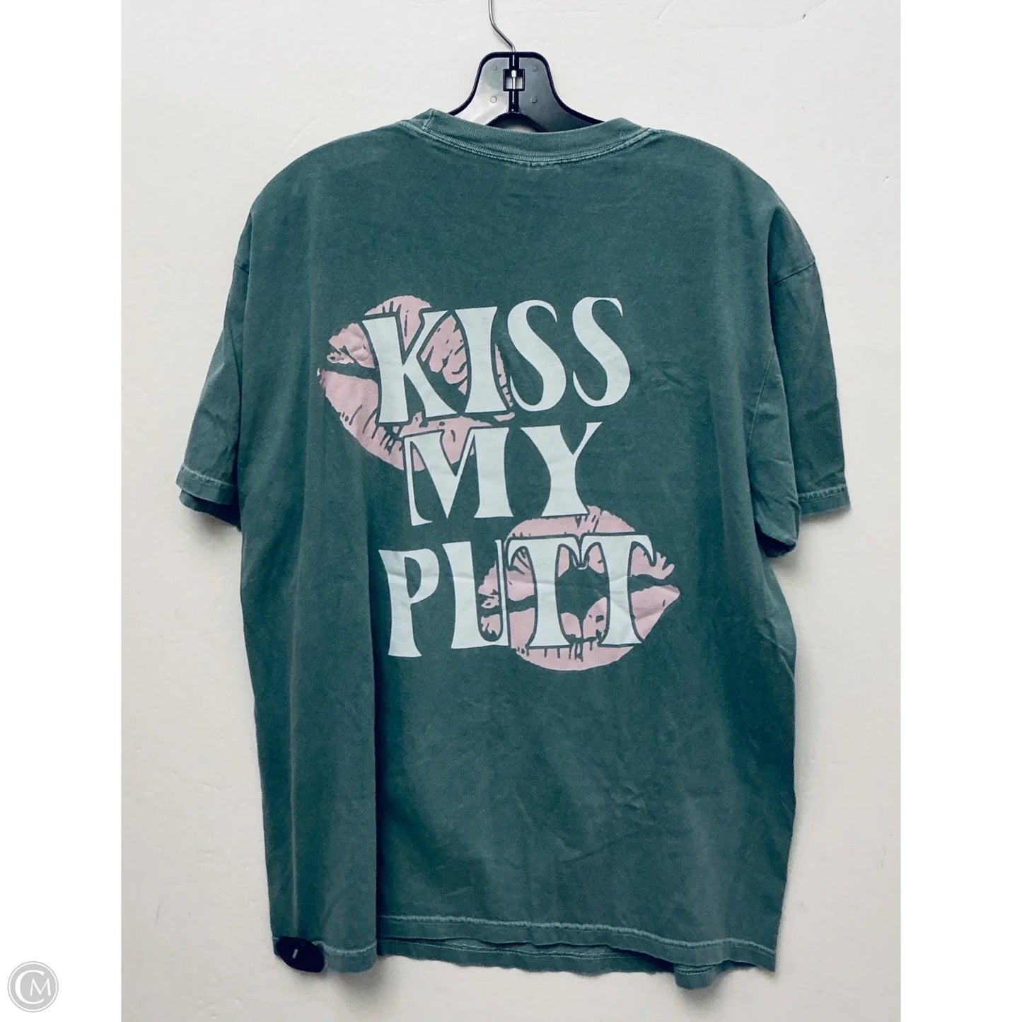 Top Short Sleeve Basic By Clothes Mentor In Green, Size: Xl