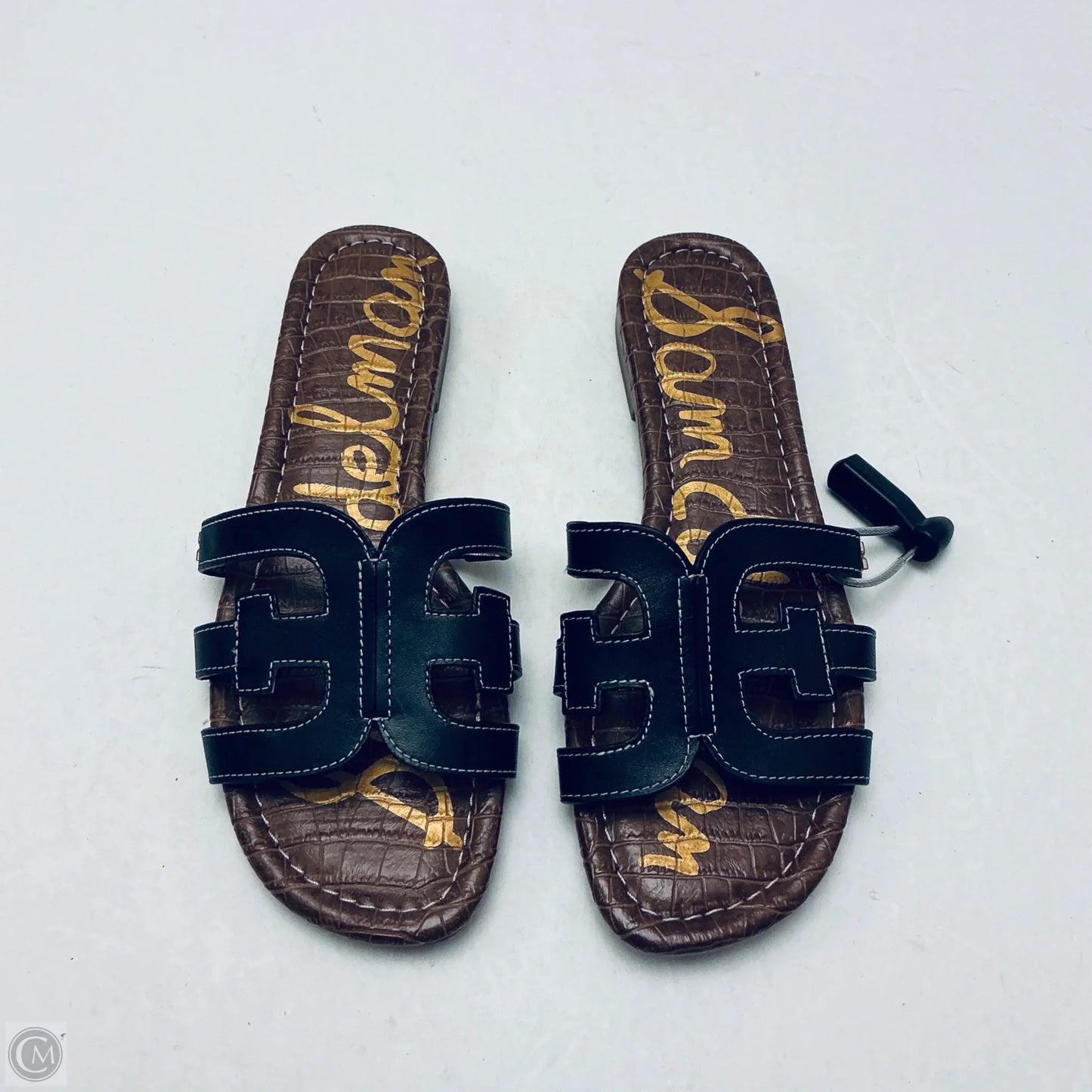 Sandals Flats By Sam Edelman In Black & Brown, Size: 8