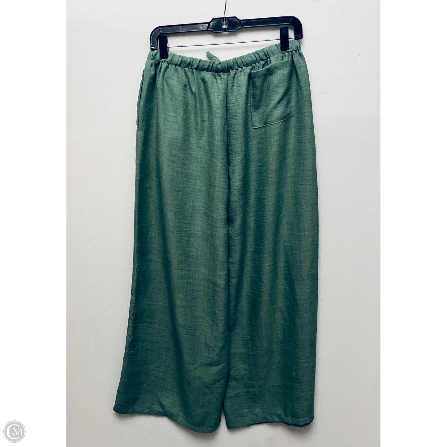 Pants Wide Leg By Clothes Mentor In Green, Size: L