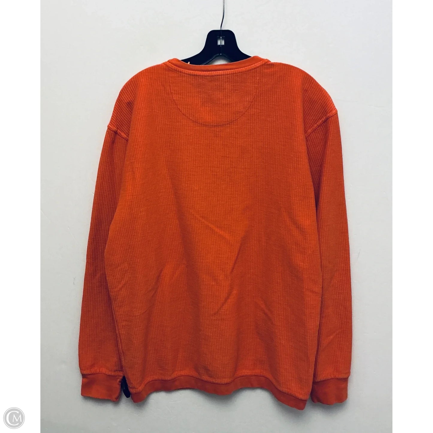 Top Long Sleeve By Clothes Mentor In Orange, Size: L