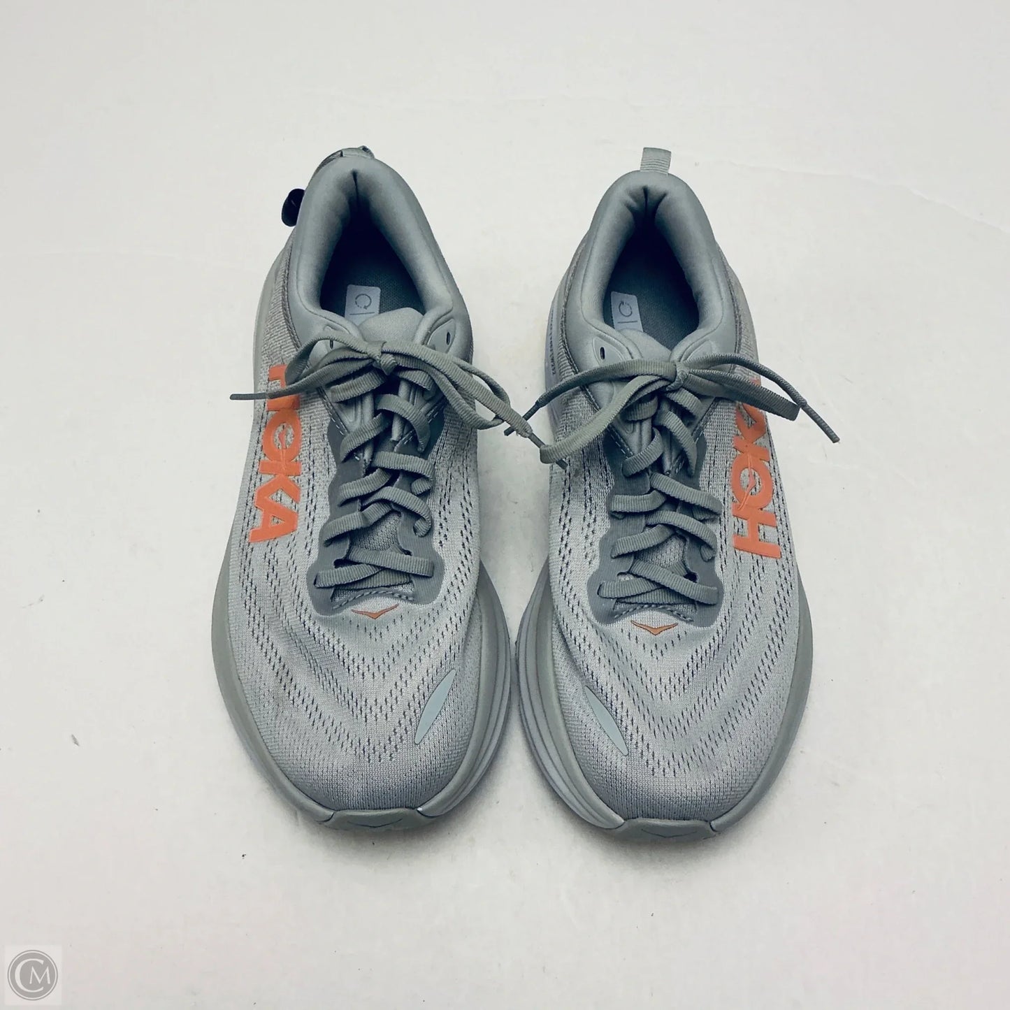 Shoes Athletic By Hoka In Grey, Size: 9.5