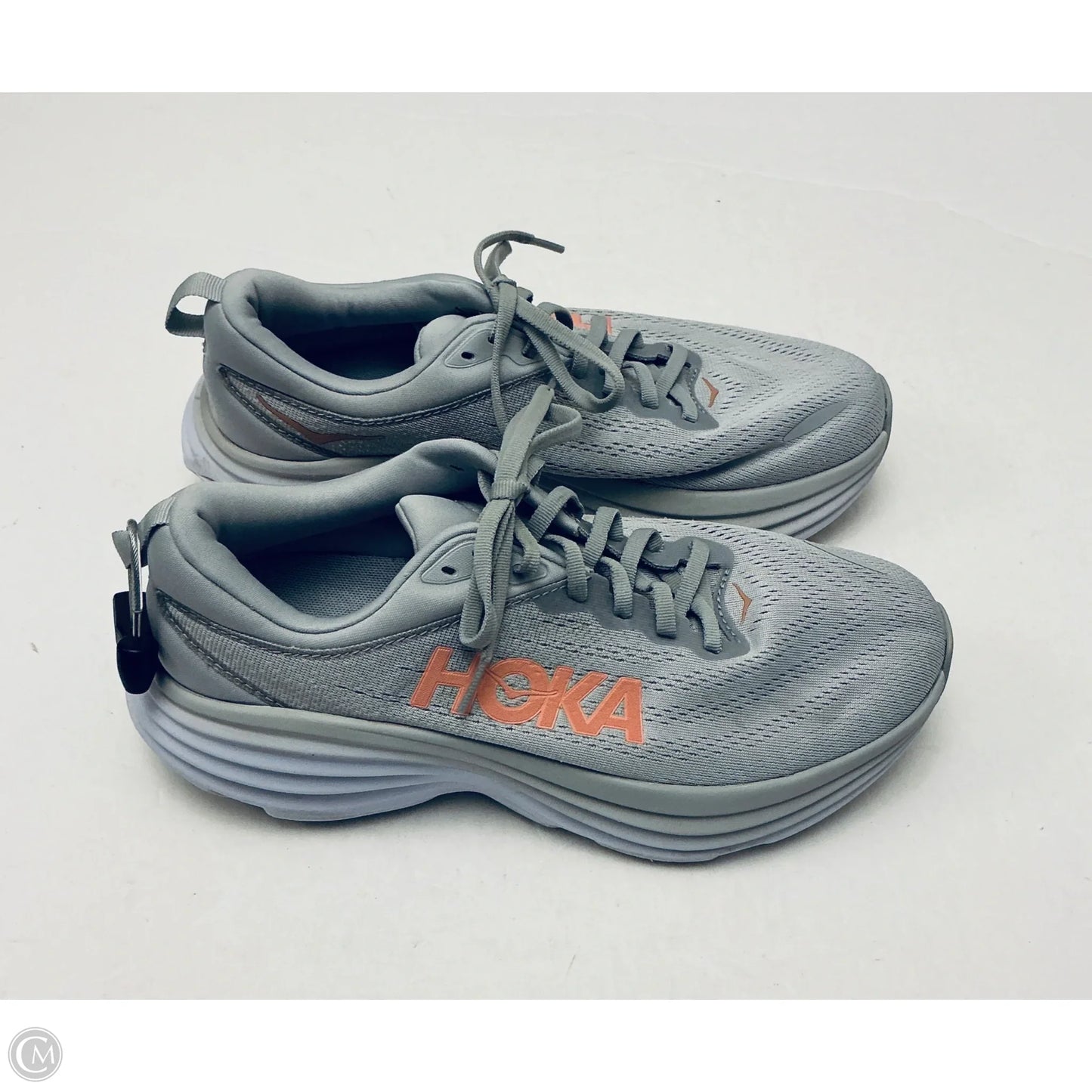 Shoes Athletic By Hoka In Grey, Size: 9.5