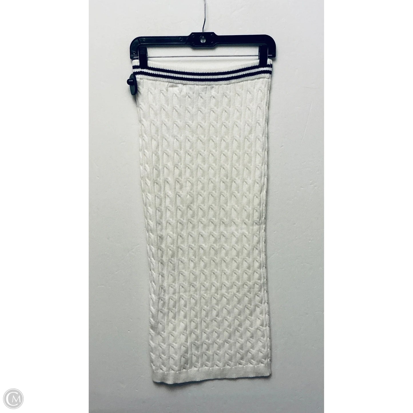 Skirt Midi By Clothes Mentor In White, Size: S