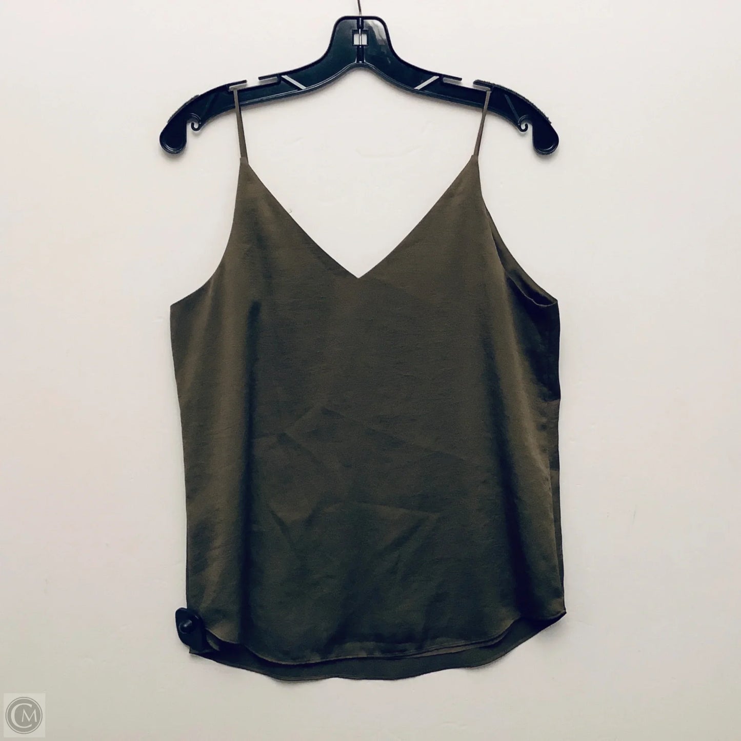 Top Sleeveless By Express In Green, Size: M