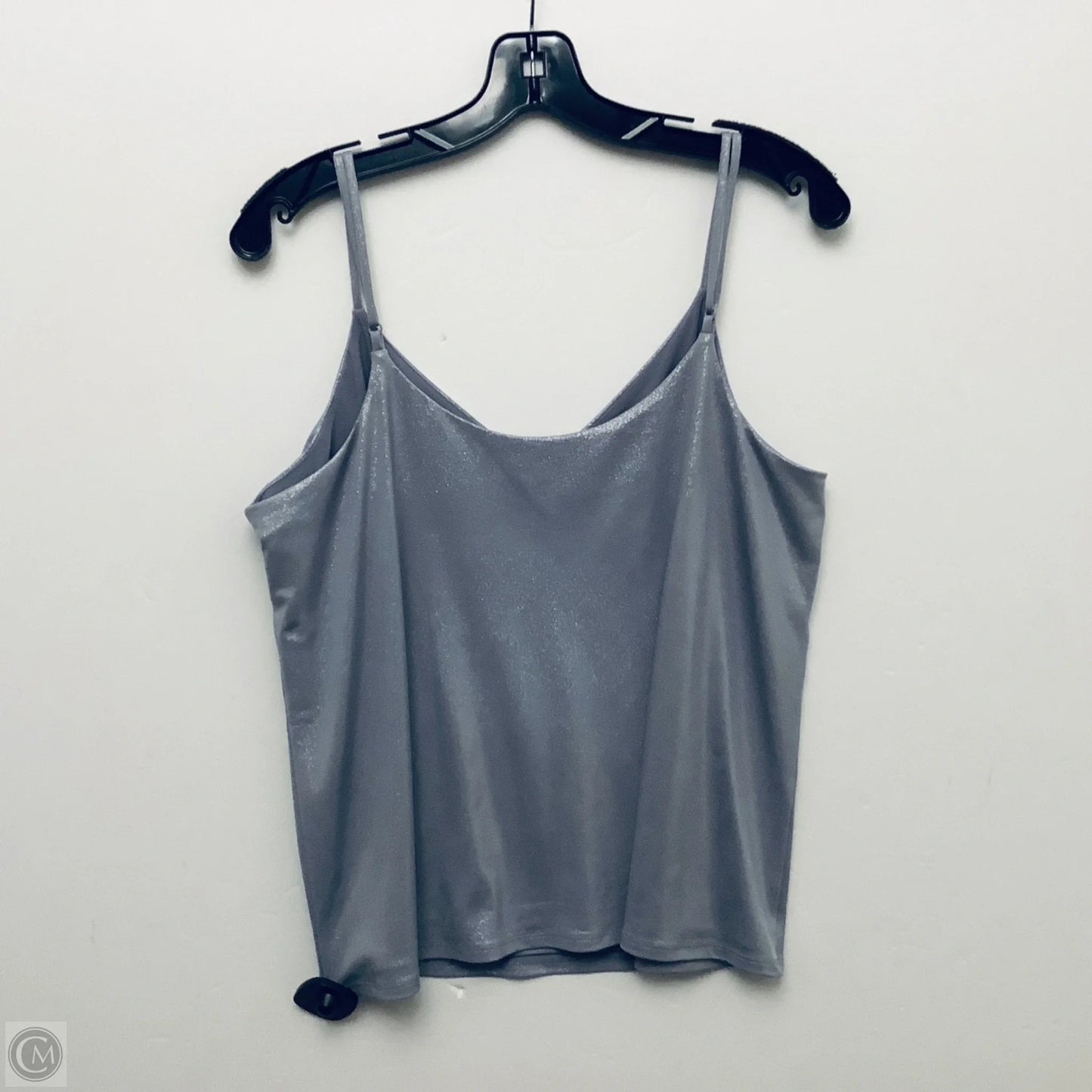 Top Sleeveless By Express In Grey, Size: L