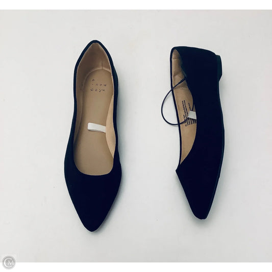 Shoes Flats By A New Day In Black, Size: 6.5