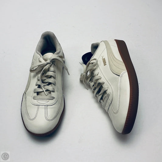 Shoes Athletic By Puma In Beige, Size: 9.5