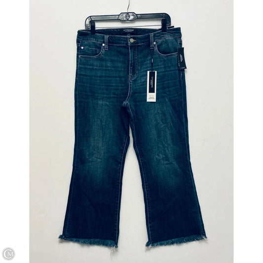 Jeans Boot Cut By Liverpool In Blue Denim, Size: 12