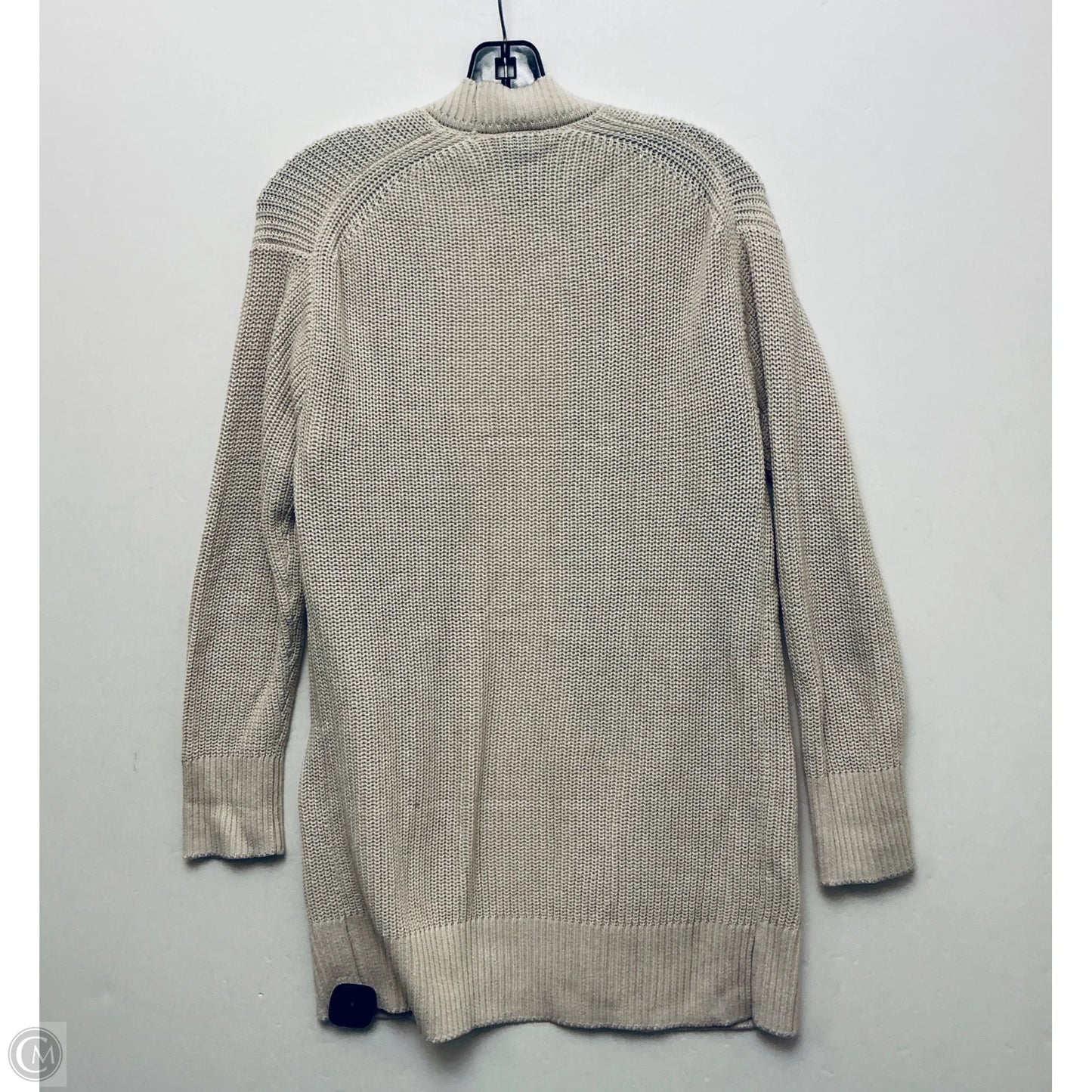 Sweater Cardigan By Clothes Mentor In Beige, Size: S