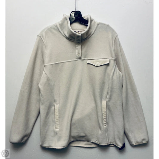 Jacket Fleece By 32 Degrees In Cream, Size: L