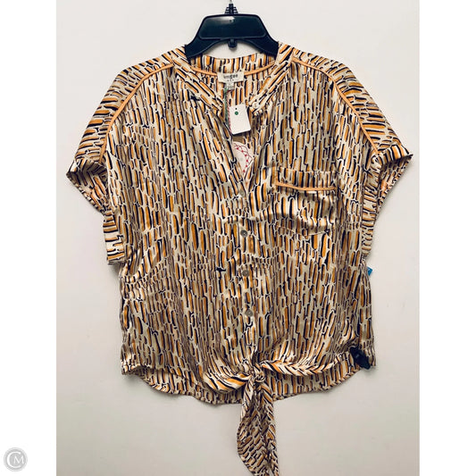 Top Short Sleeve By Umgee In Multi-colored, Size: S