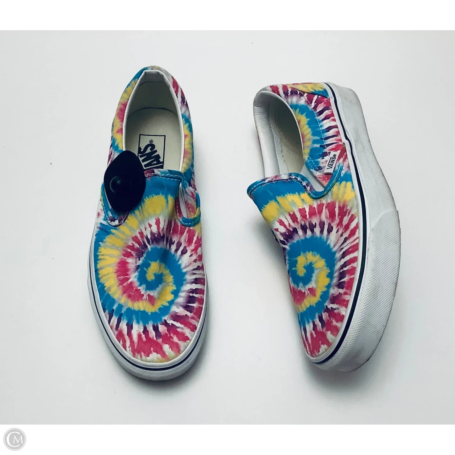 Shoes Sneakers By Vans In Tie Dye Print, Size: 9