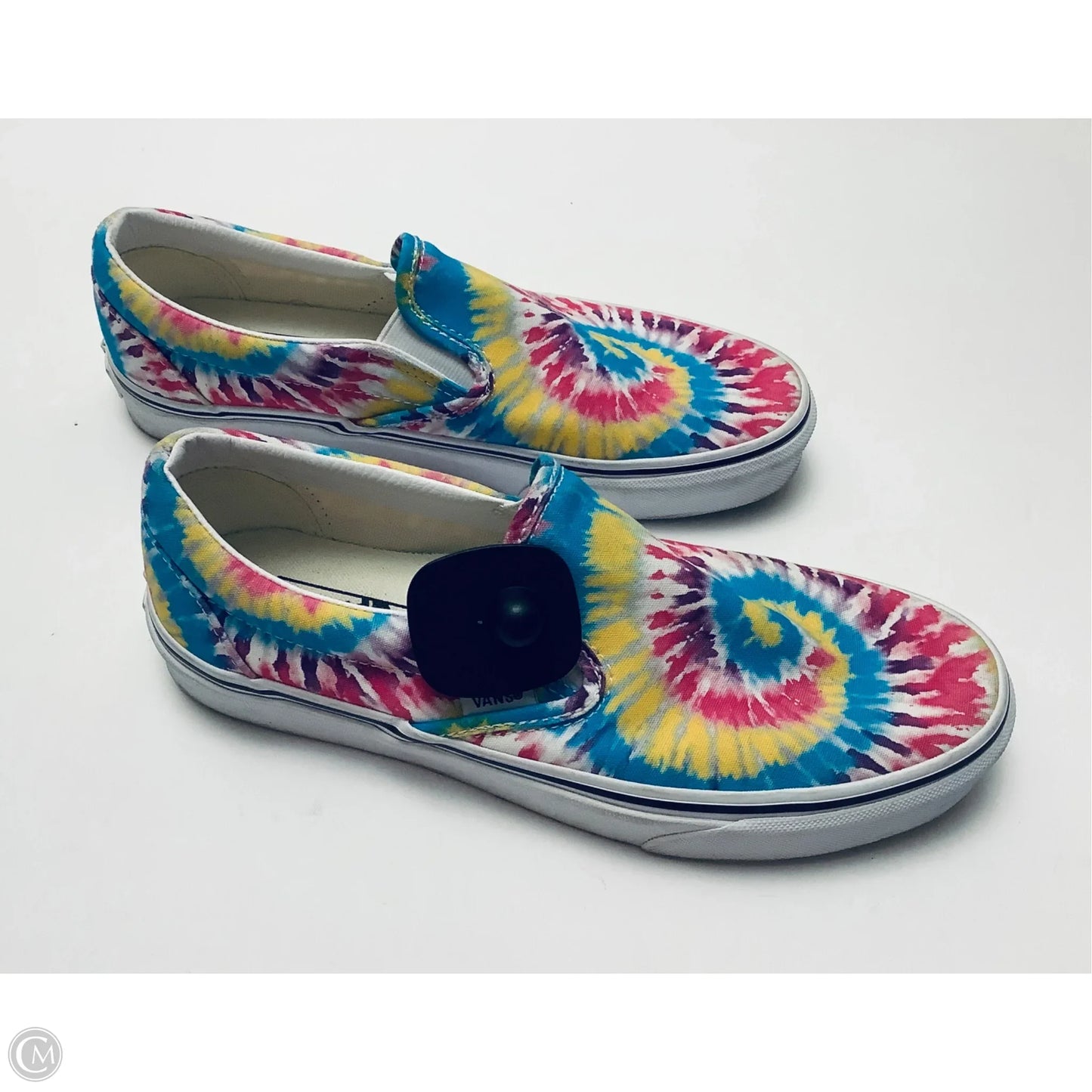 Shoes Sneakers By Vans In Tie Dye Print, Size: 9