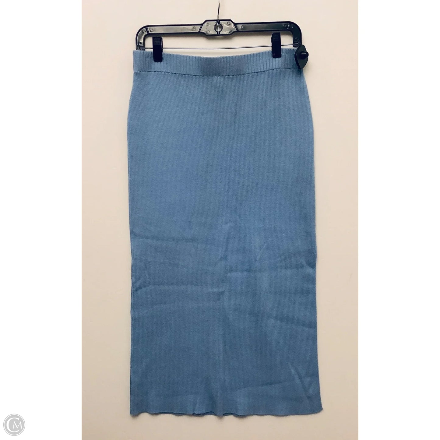 Skirt Midi By Divided In Blue, Size: M