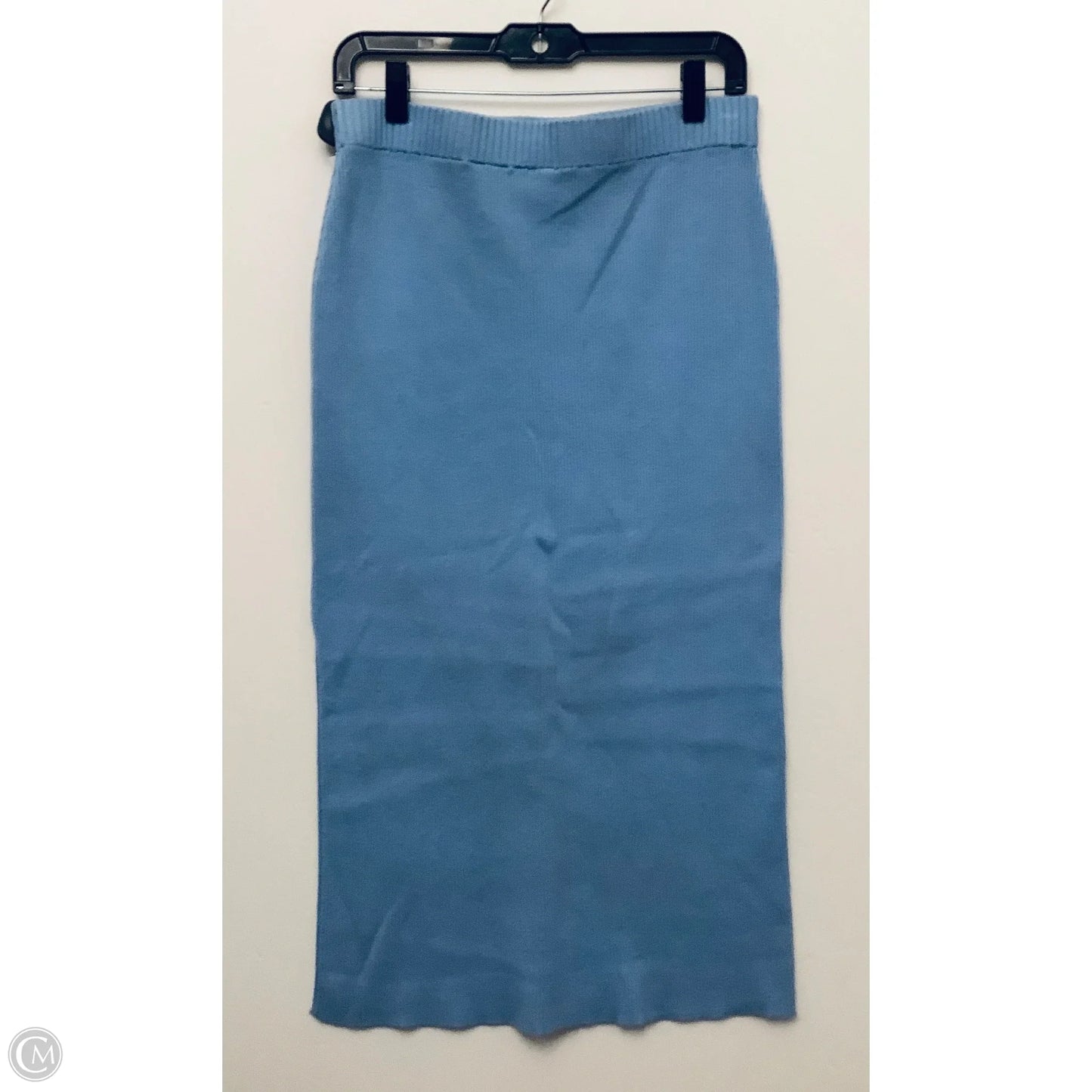 Skirt Midi By Divided In Blue, Size: M